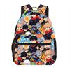 Jujutsu Kaisen Anime Backpack Yuji Megumi Gojo Print School Bag Large Capacity Casual Travel Rucksack Mochilas