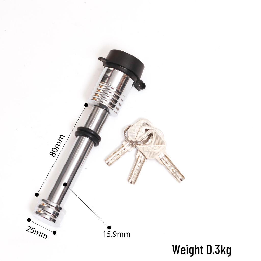 Anti-theft RV Trailer Hitch Pin Lock & Extended Bar Accessories