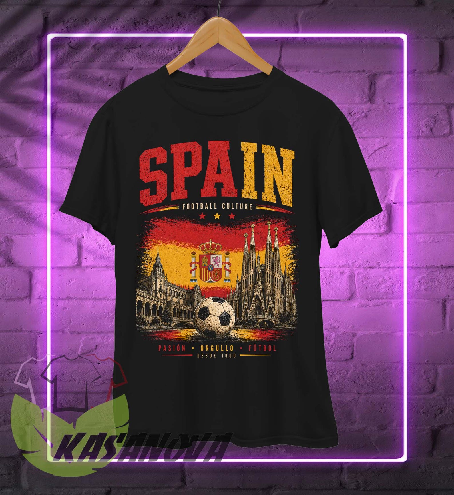 Spain Shirt, Espana T-Shirt, Spain Vintage Style T-Shirt, World Cup Fans T-Shirt, Vintage Style shirt S