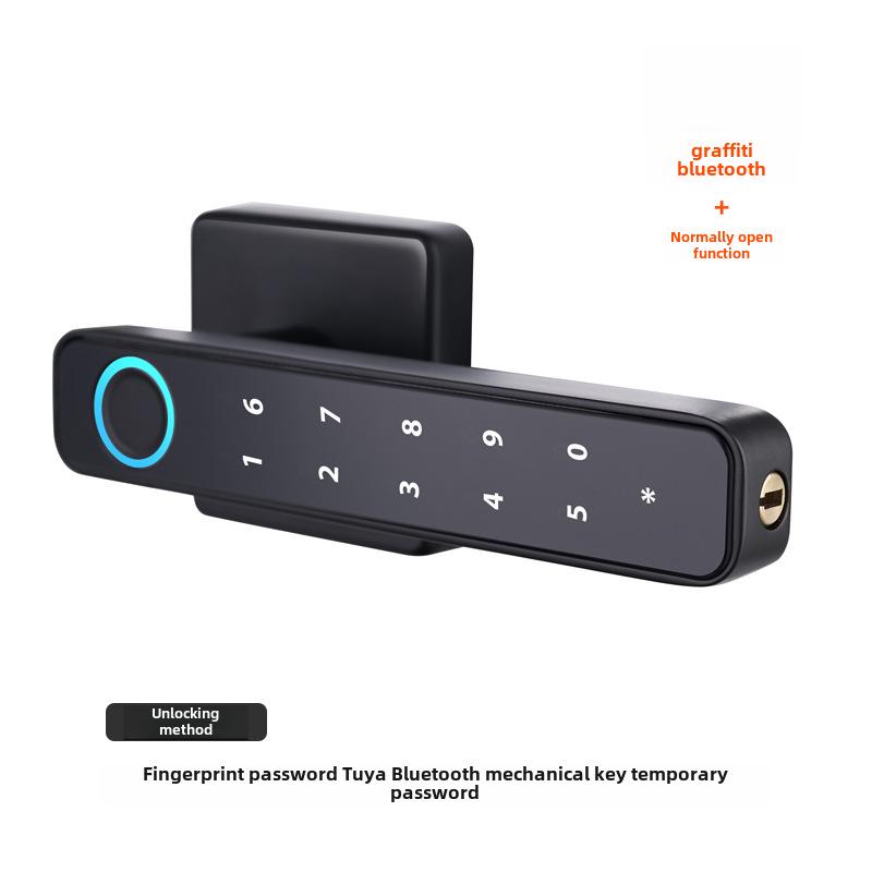 Tuya Smart Spherical Password Lock: Semi-Automatic Fingerprint Lock for Home or Office Doors.