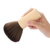 Barber Cleaning Wood Handle Hair Sweep Brush Hairdressing Neck Face Duster Tool