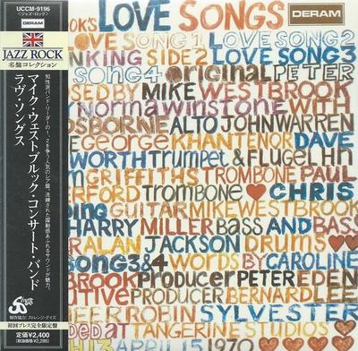 CD MIKE WESTBROOK CONCERT BAND  Mike Westbrooks Love Songs UCCM9196 DERAM 2004 Japan ObiJazz Used