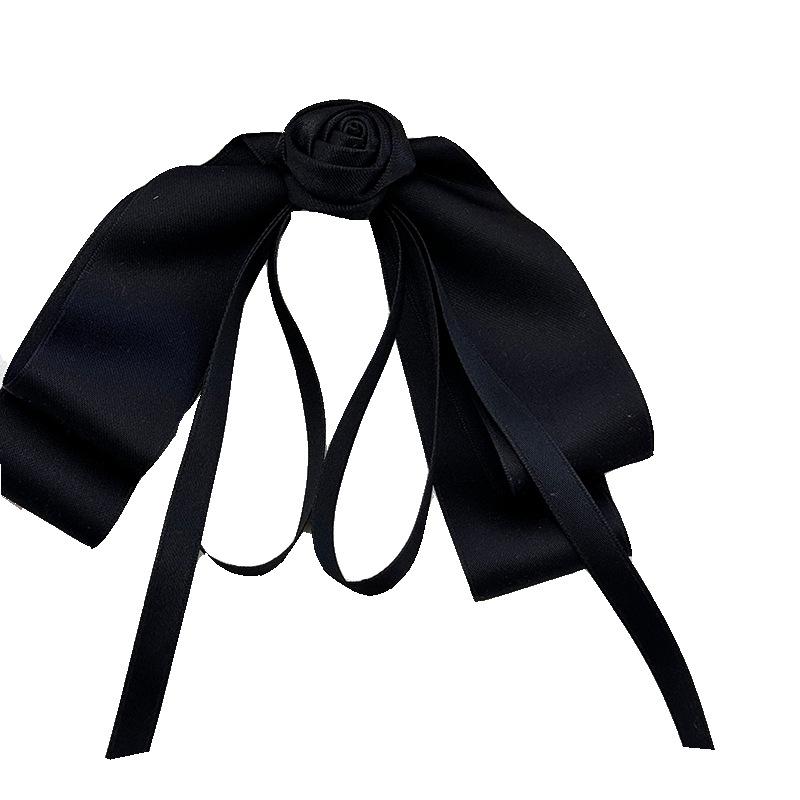 Korean hair accessories pins and clips bow for women girl flowers fascinators elegant Headdress barrette vintage ribbon popular