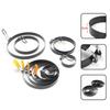 Non-Stick Stainless Steel Fried Egg Ring with Silicone Handle Scrambled Eggs Shaper Mold for Perfect Fried Eggs JDGJ009