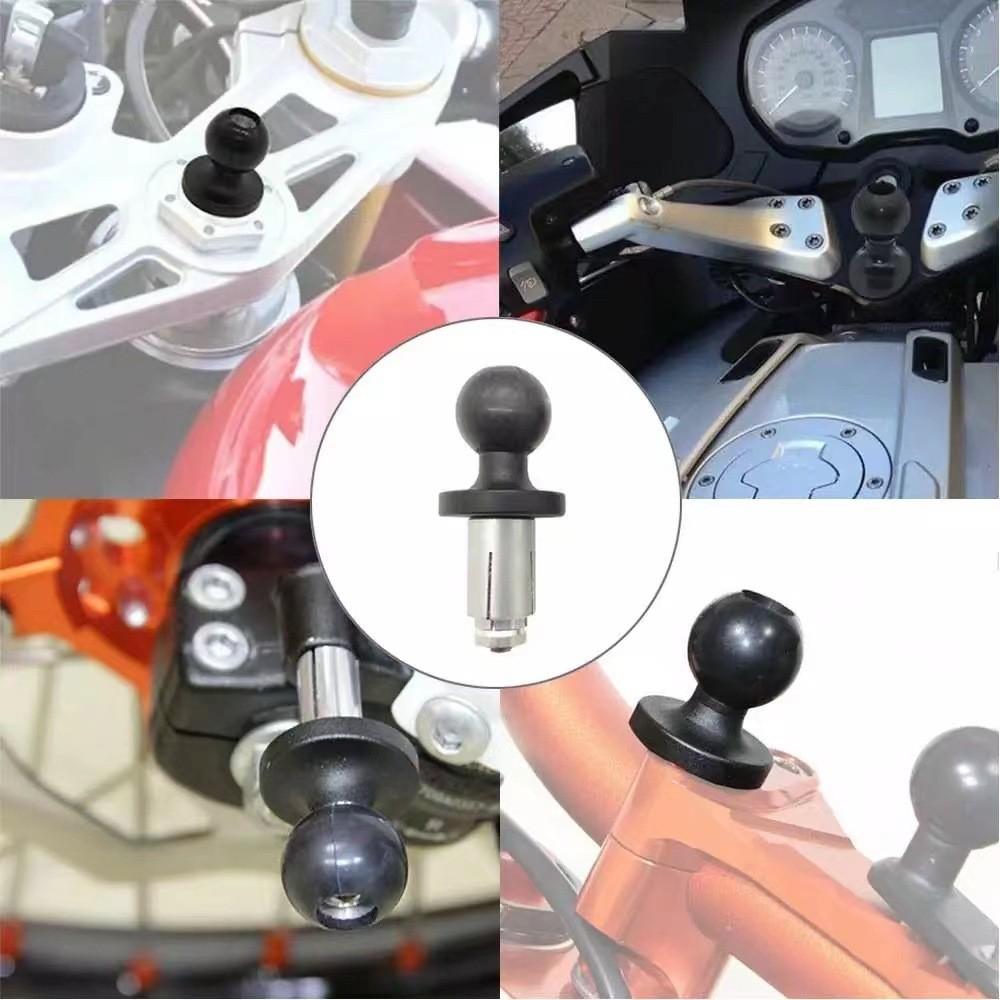 Alloy Aluminum Durable Hollow Ball Head Expansion Screw Base For Motorcycle Mounting Device