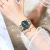 POEDAGAR Casual Women Wristwatch Waterproof Luminous Date Week Quartz Watches Stainless Steel Elegant Dress Ladies Watch