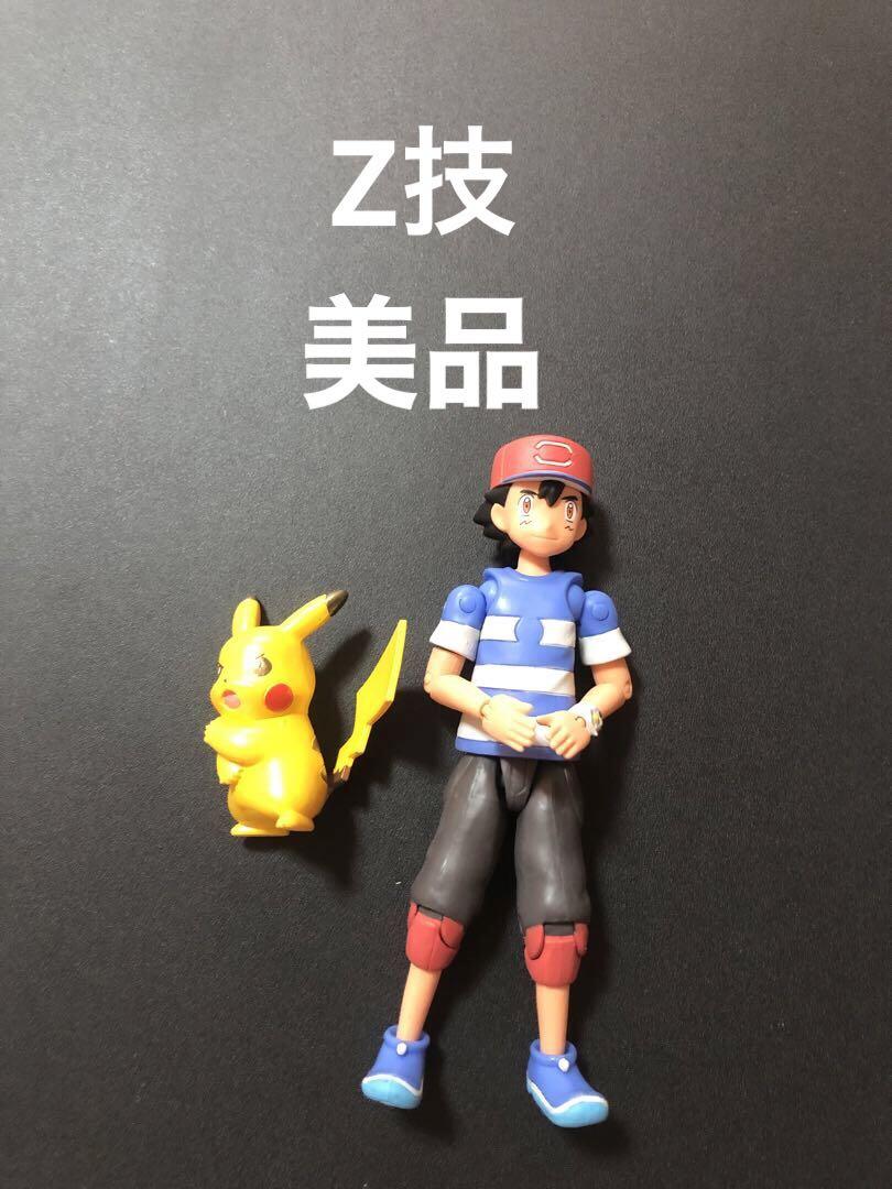 

[Б/У] Снятая с производства фигурка Pokemon Moncolle Сатоси Пикачу Z-Движение