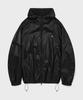 Fallett Sheer Hooded Jumper Black
