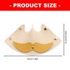 Mustache Shaped PU Leather Glasses Stand Holder For Desk Decoration Stable Support For Sunglasses Reading Glasses