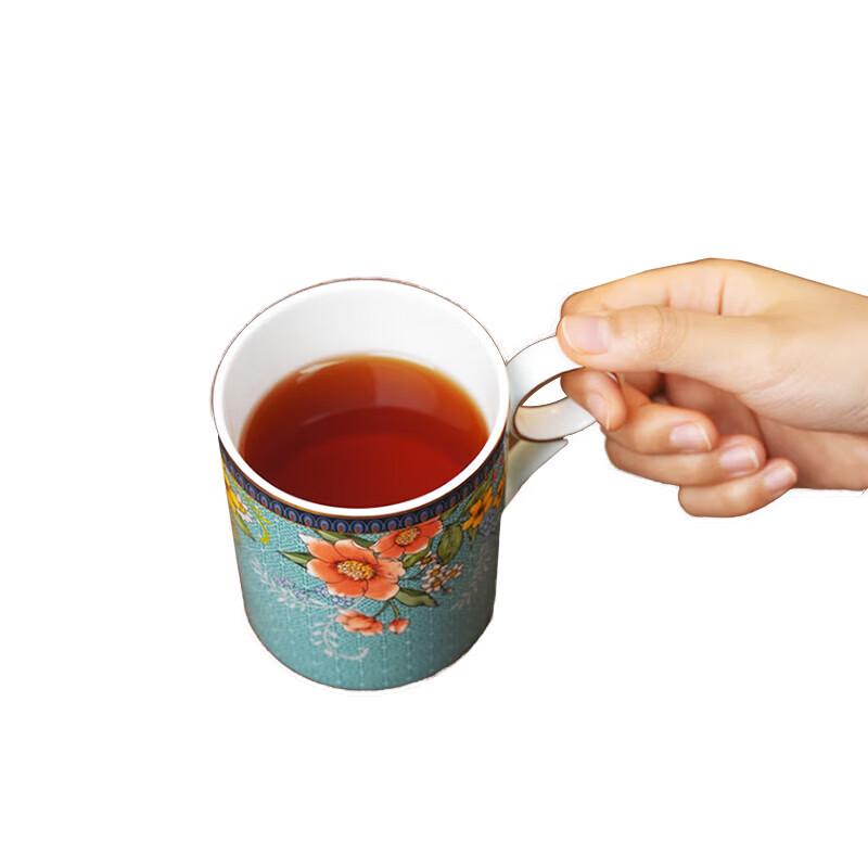 Yongfengyuan Jinxiu Bunte Keramiktasse