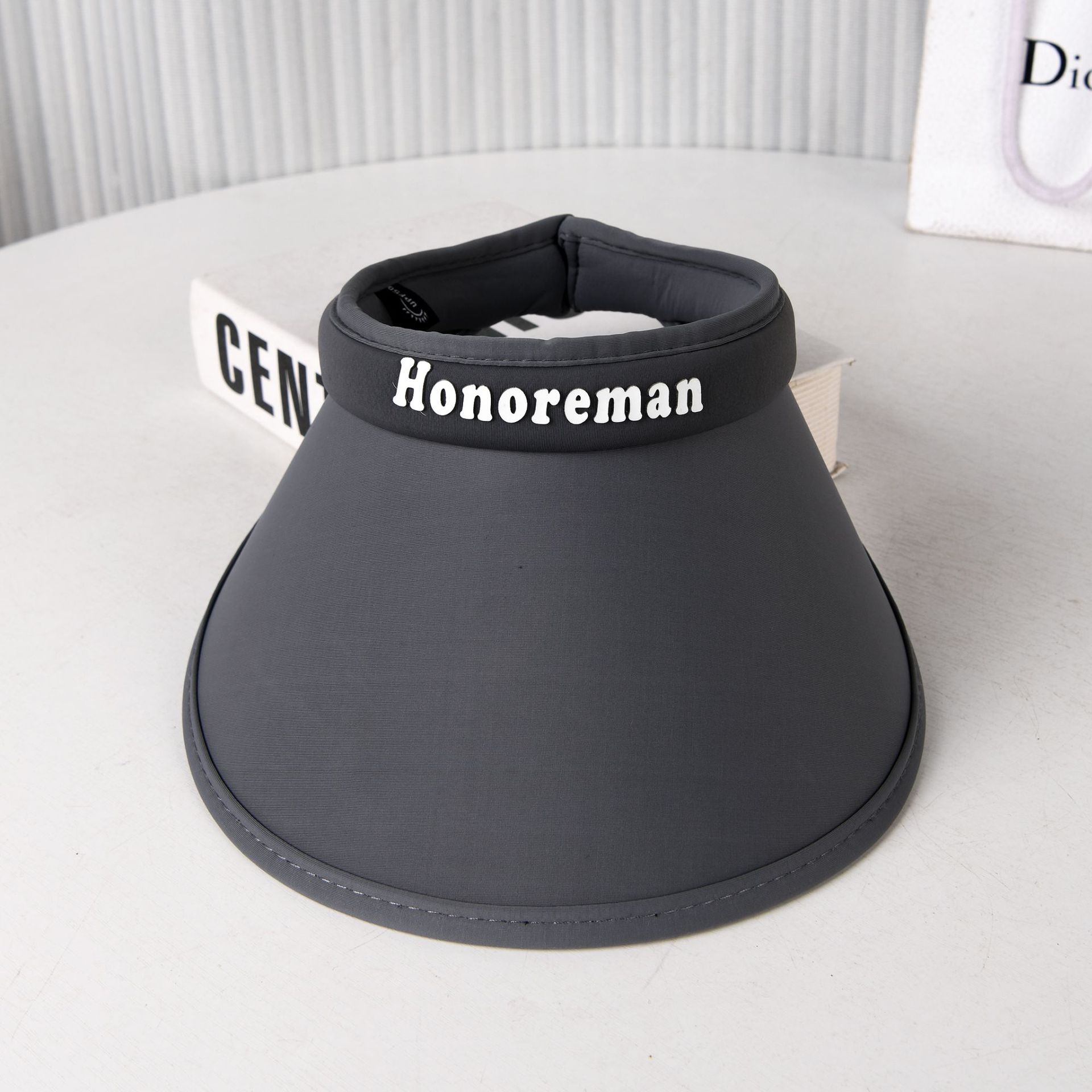 

Ice silk empty top sun protection hat women s summer eaves versatile UV protection headband hat seaside beach sun hat Ice Silk Headband