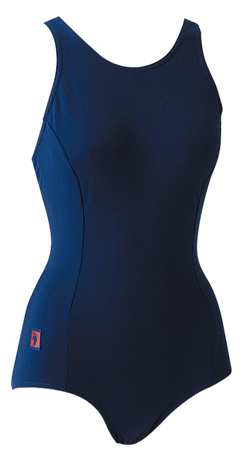 

FOOTMARK Фитнес Школьный Купальник Слитный Купальник Высокой Плотности 101502 Темно-синий M Женский (08)