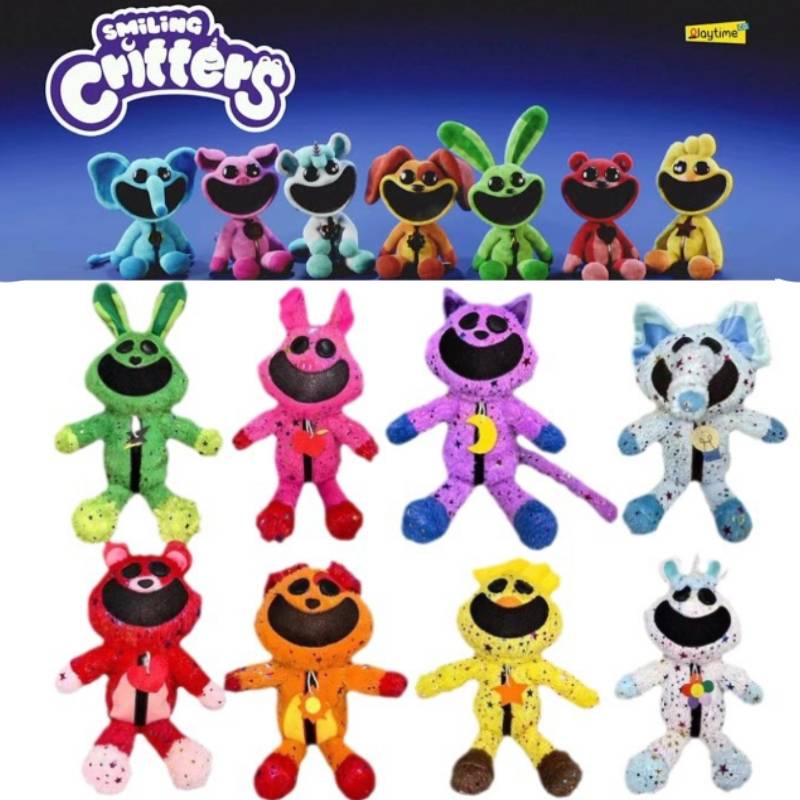 Playtime Smiling Poppy Critters Game Theme Plush Toys Filling Soft Doll Gift Fan