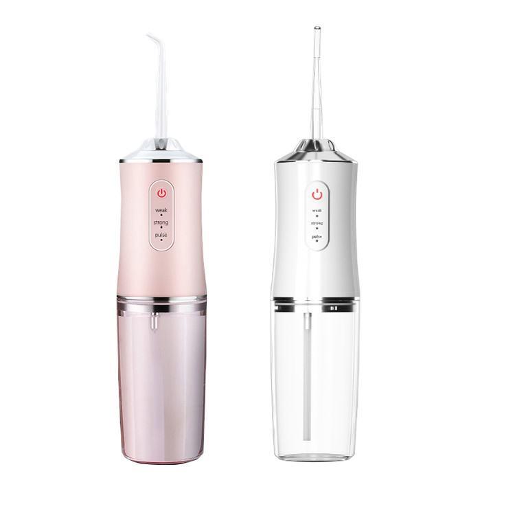 Hydropulseur électrique portable et puissant pour les soins dentaires, l'hygiène bucco-dentaire et les besoins orthodontiques.