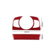 2Pcs Red Carbon Fiber Interior Below Joystick Accent Cover Trim For Acura TL