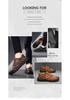 Men's Plus Size Ultra-fiber Casual Low-top Hand-stitched Shoes