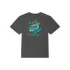 Skeleton Car Print Casual Short Sleeve T-Shirt Unisex Tops Gray VN0A5H651LG