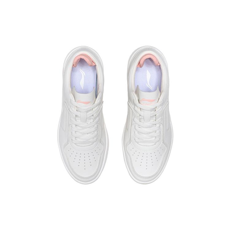 New LiNing Street Gamer Low Top Skateboard Shoes Women's Mist White AGCQ328-2