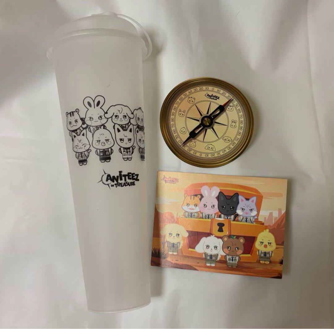 

[USED] ATEEZ Korea Pop-up Admission Bonus Tumbler Stamp Rally Sheet