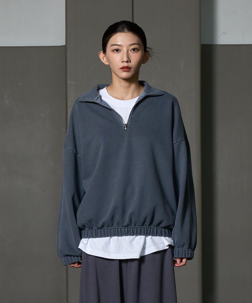 Peideomeonteu Pigment Sporty Anorak Sweatshirt