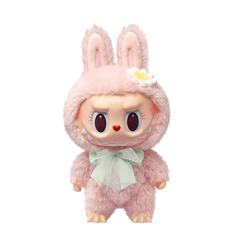 New POP MART MOKOKO Sweetheart Collection Wonderland Limited LABUBU CLOSE TO SWEET Dolls Plush Doll 38cm High PPMT-2312-0027