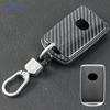 For Mazda 3 6 CX3 CX5 CX9 CX30 Miata CX50 - 3-Key Button Carbon Fiber Key Case Cover Shell Holder Protective Accessories