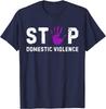 Stop Domestic Violence Awareness Survivor Gift Unisex T-Shirt