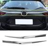 2X For Mazda CX-5 2017-24 Chrome Car Rear Door Trunk Lid Tailgate Strip Trim New