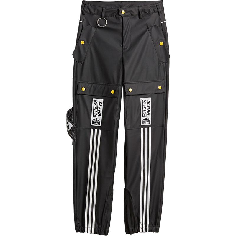 

adidas Originals Utility Cargo Pants Black White Women DZ0027 XL