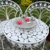 Concrete sculpture water bowl with birds gray figure