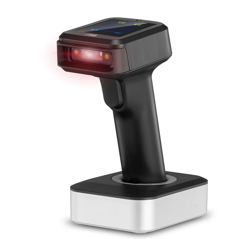 

Komy YC300D Wireless 1D/2D Barcode Scanner with Screen and Charging Dock