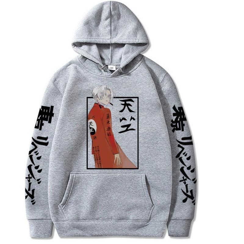 Tokyo Revengers Anime Hoodie Unisex Langarm Pullover Sweatshirt Jugendliche Erwachsene