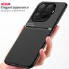 Magnetic Case For Xiaomi 15T 15T Pro 5G Mi 15 Protective Cover Rugged Non-Slip Built-in Metal Plate Coque Fundas Capa