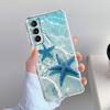 Phone Case For Samsung Galaxy S26 S25 S24 S23 S22 Ultra S20 S21 FE 5G Plus Soft Clear Cover Ocean Dolphin
