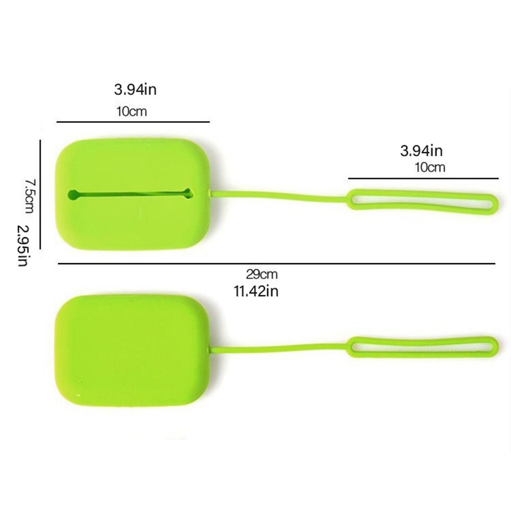 Small Card Case Silicone Card Holder Pure Color Students Bus Card Cover  Female/Girls