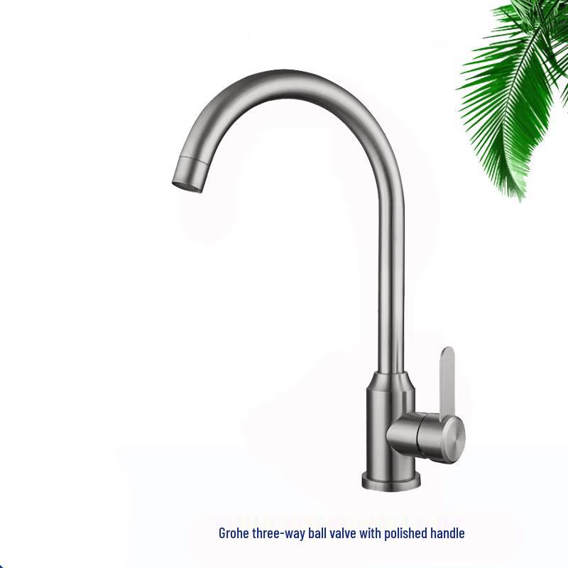 

TLXT Stainless Steel Hot/Cold Wall-Mounted Kitchen Faucet