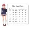 Anime Dandadan Aira Shiratori Cosplay Costume Wig Shiratori Aira Cosplay School Uniform Women Disguise Blue JK Jackets Skirts