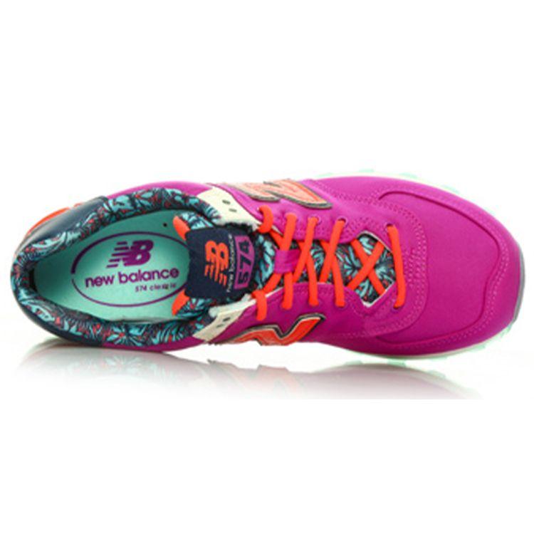 New Balance 574 Luau Women Sneakers Purple Violet Orange WL574ILB