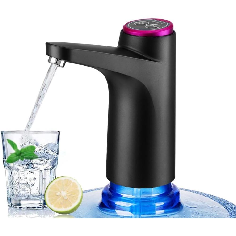 D5 Water Dispenser Universal 3/4/5 Gallon Water Pump Outdoor Camping Portable BBQ Water Bottle Pump Reusable USB Charging Pump