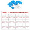 395PCS Value High Voltage Earthenware Capacitor Kit With Storage Box 5D431K To 20D390K Resistor For Repairs Tool Accessories