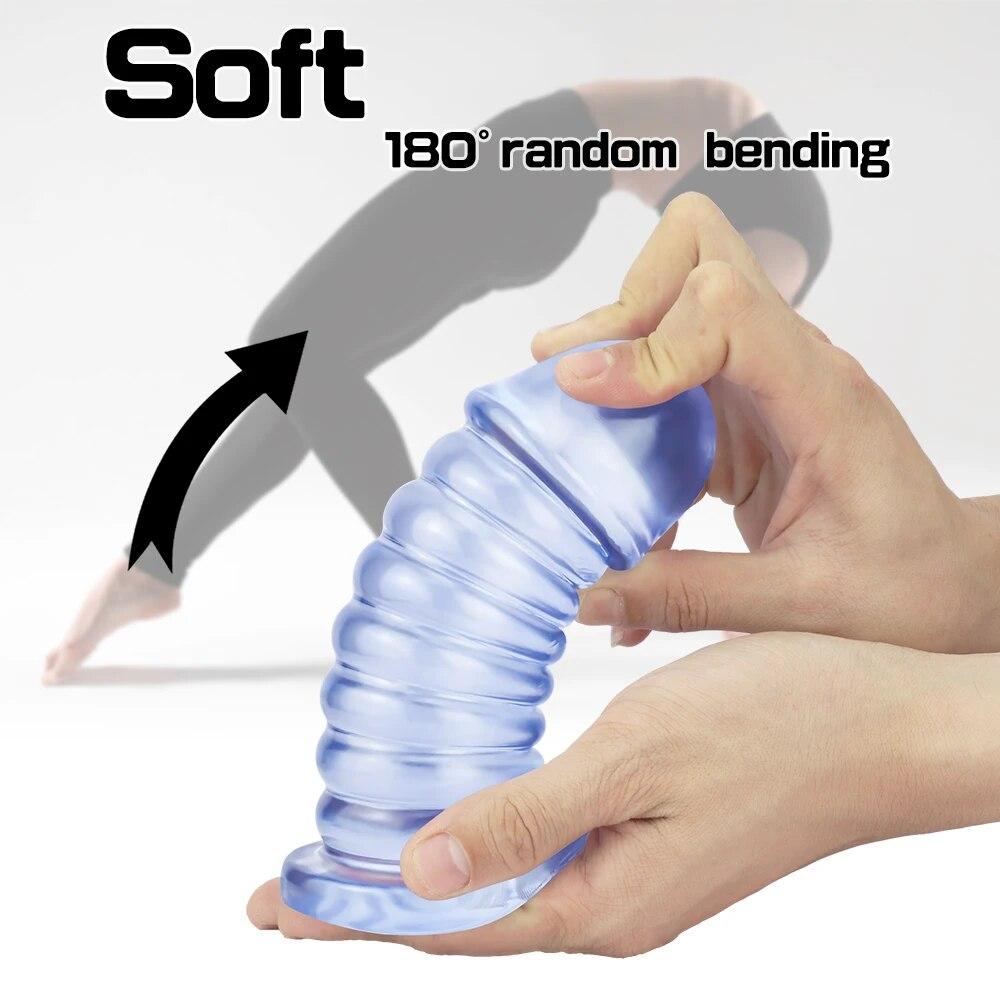 Big Butt Plug Riesiges Anal Spielzeug Große Anus Expansion Prostata Massagegerät Masturbator Erwachsene Sex Spielzeug für Paare Männer Frau homosexuell