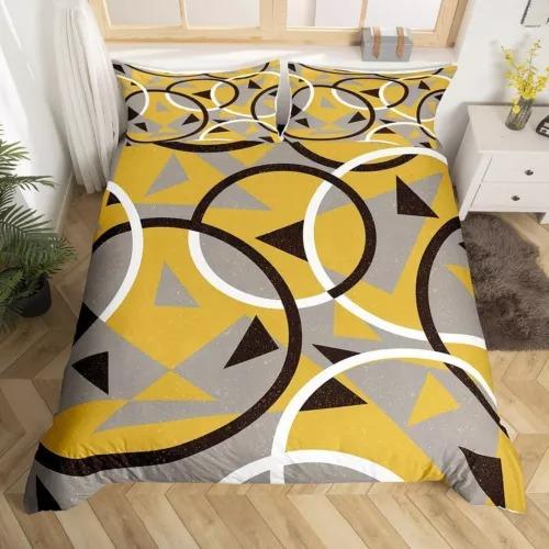 Comforter Circles Geometry Bed Decoration First Choice Gift Suitable For Children Boys Girls And Adults Soft Breathable