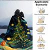 1pc Christmas Cat Blanket, Lightweight Flannel Throw Blanket for Sofa, Bed, Travel, Camping, Living Room, Office, Couch, Chair, and Bed