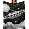 Interstellar Journey Throw Blanket Luxury Blankets Sofas Of Decoration Decoratives Cute Plaid Blankets