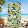 D-Dexter'S Laboratory Towel Microfiber Beach Towel, Quick-Dry, Sand-Free, Ultra-Fine Fiber, Super Soft.