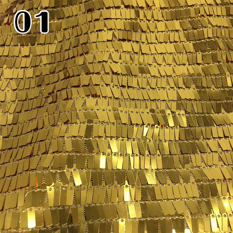 100x130cm Glitter Sparkly Fabric Iridescent Sequin Embroidery Mesh Fabric Stage Costume Party Evening Dress Decor Diy Material
