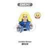 Fantastic Four Human Torch Bausteine DIY Spielzeug Geschenke Daredevil Punisher Minifiguren Bausteine Mini Actionfiguren für Kinder