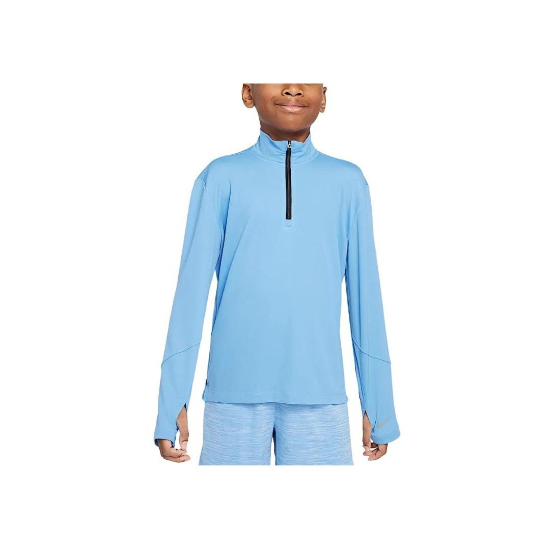 

Nike Dri-Fit Multi Fashion Versatile Quick-Dry Long Sleeve Kids Tops Bold-Blue FN8375-489 M
