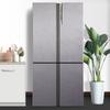 Gold & Silver Brushed Metal Stainless Steel Adhesive Film for Refrigerator, Elevator, and Interior Decor
