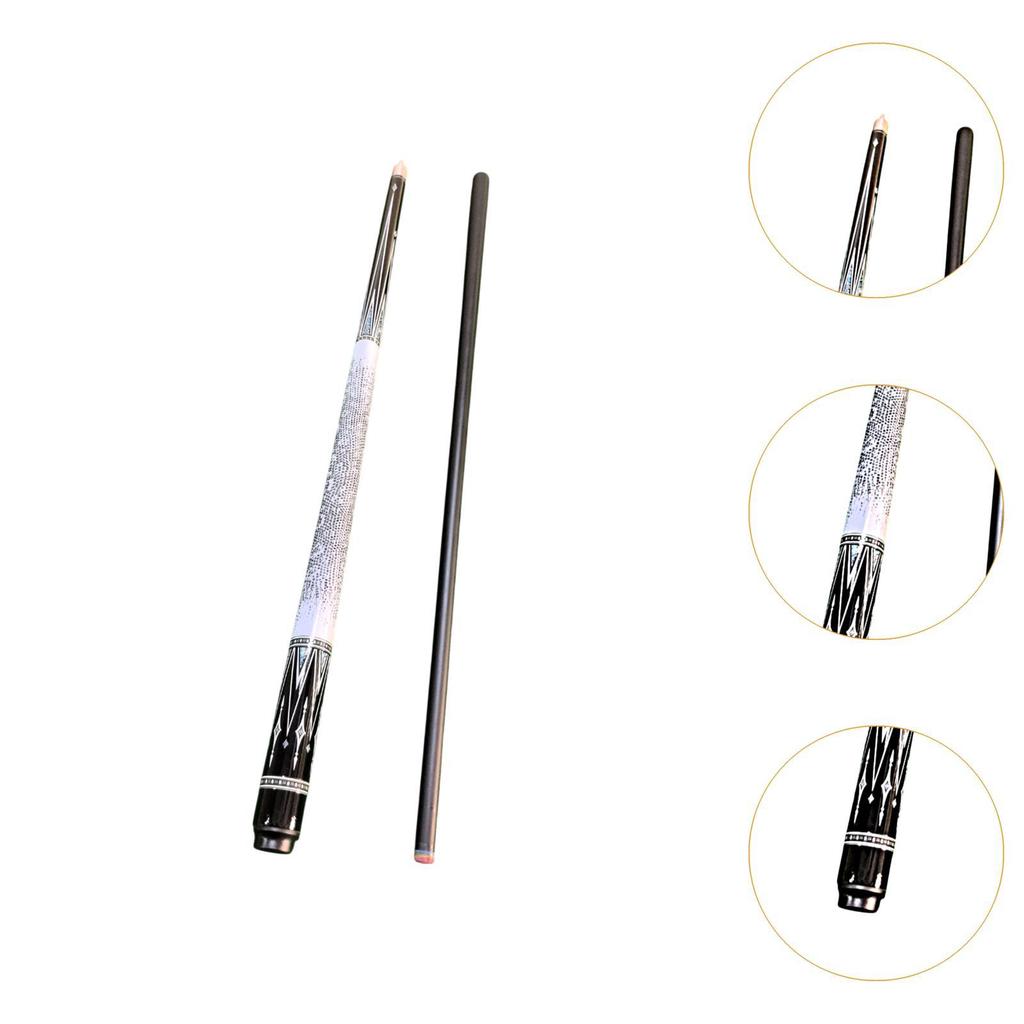 Pool Cue Stick Split Professional Portable Carbon Fiber Snooker Billiard Pool Stick for Professional Billiard Player Practice